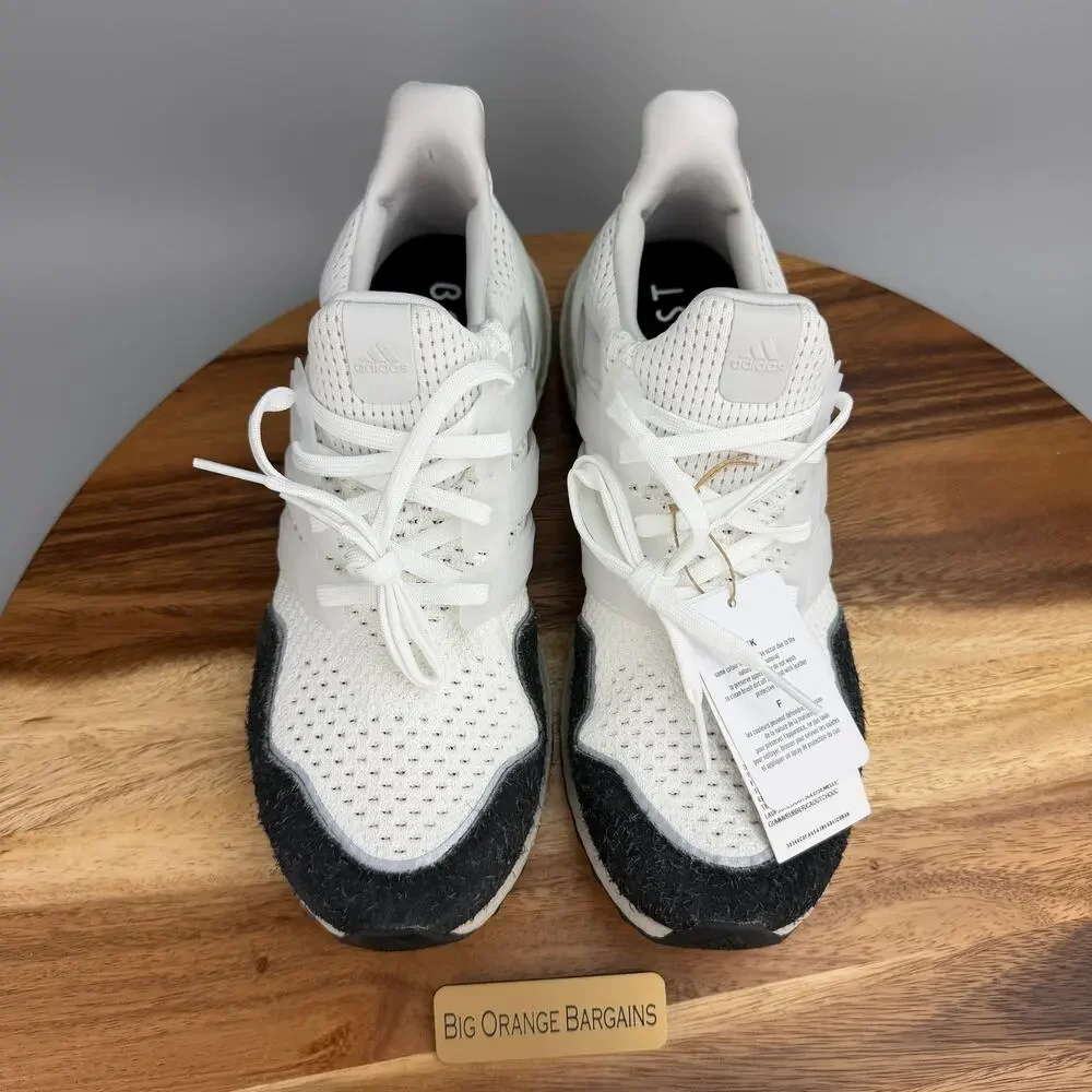 Adidas UltraBoost 1.0 Cloud White Core Black Running Shoes IH4927 Men's 9.5 NEW